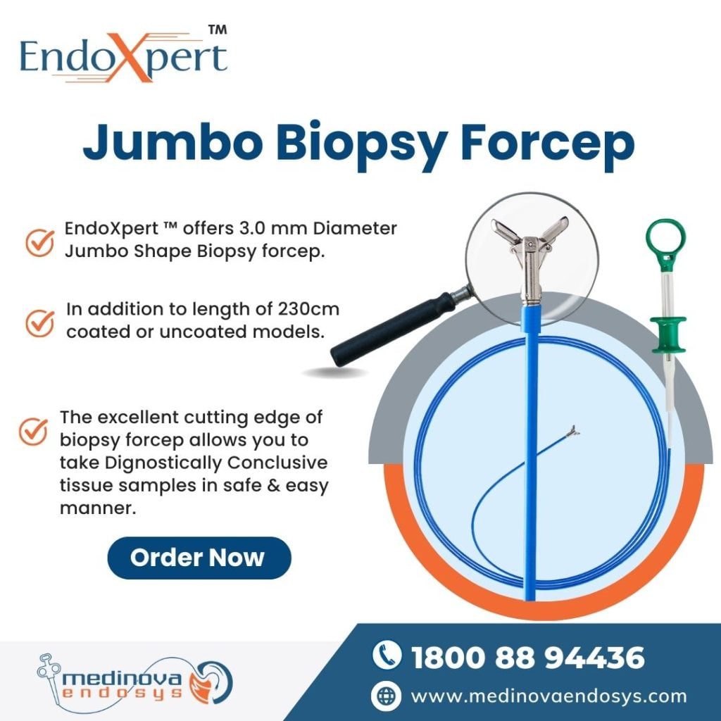 Jumbo Biopsy Forcep Graphics design