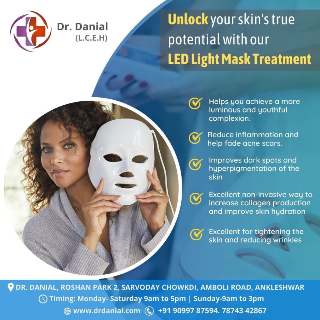 LED Mask Treatment | Doctor Social media graphics