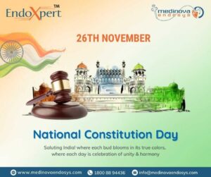 National Constitution day | endoscopy manufacturer festival graphics design