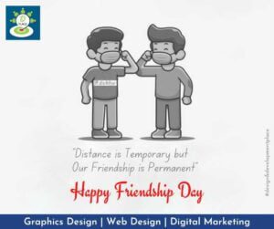friendship day social media post design
