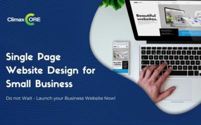 Single Page Website Design for Small Business