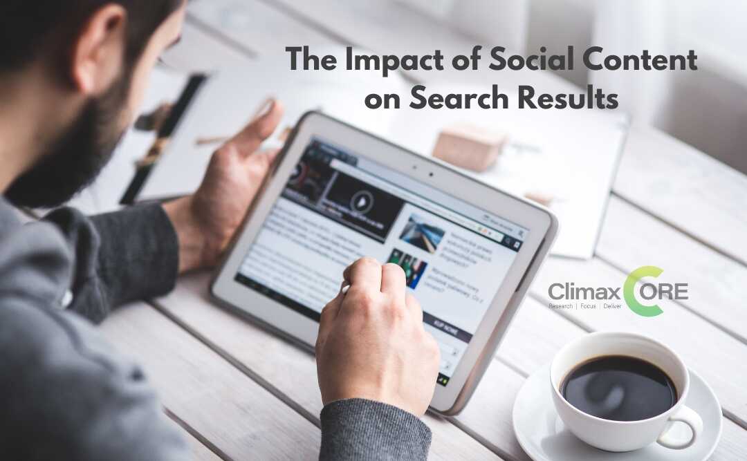 The Impact of Social Content on Search Results