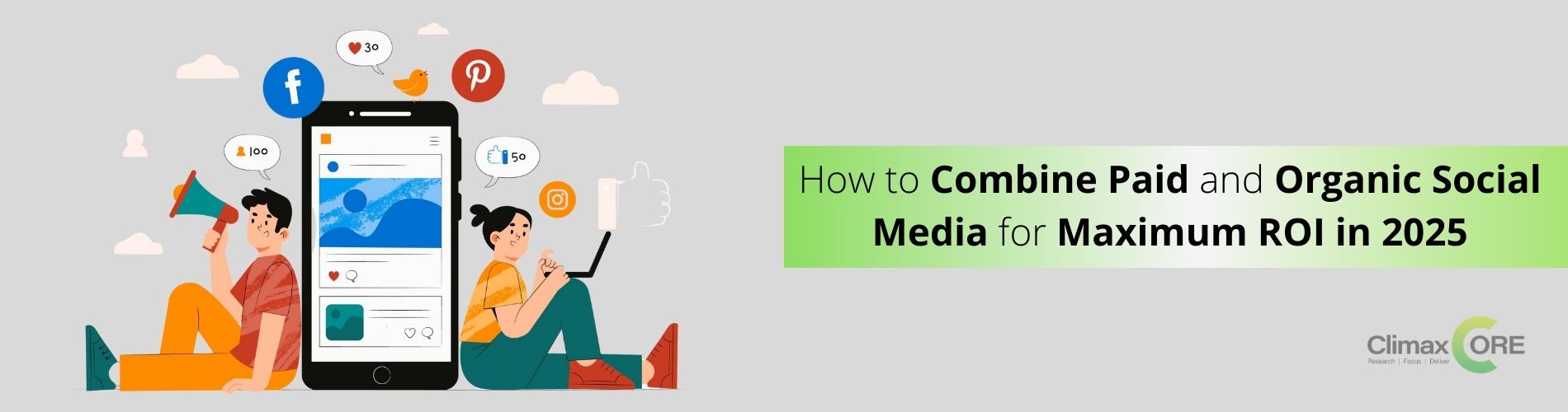 Combine Paid and Organic Social Media marketing for Maximum ROI in 2025 Combine Paid and Organic Social Media marketing for Maximum ROI in 2025